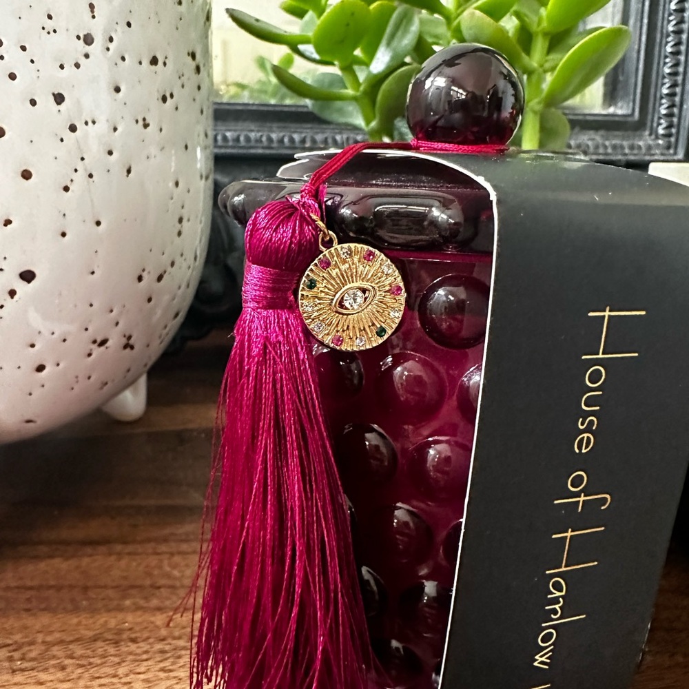 🧿✨BRAND NEW House of Harlow 1960 Red Jasper Evil Eye Charm Candle Boho